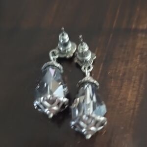 Elegant Brighton Silver Drop Earrings